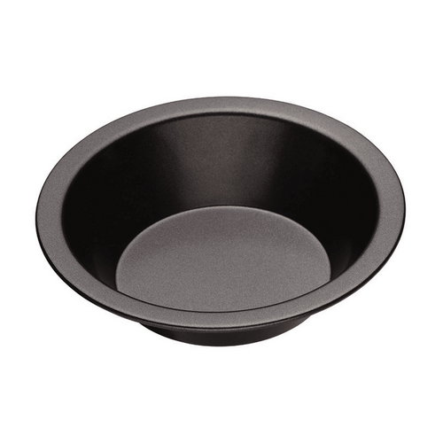 MasterPro Non-Stick Individual Round Pie Dish Black