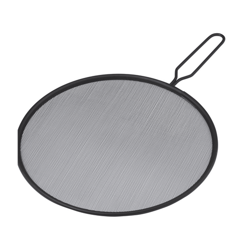 MasterPro Professional Non-Stick Splatter Screen Black