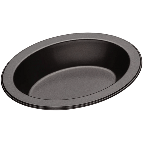 MasterPro Non-Stick Individual Oval Pie Dish Black