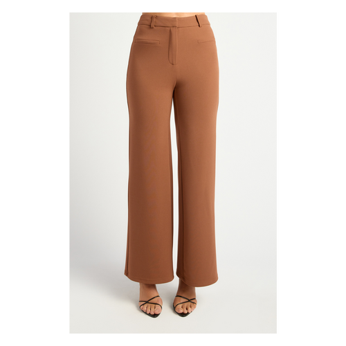 Bell Bottom Jersey Pants with Front Pocket Details (WPA300B)