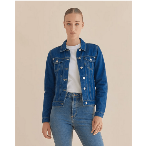 Amelius Vintage Denim Jacket - Dark Denim