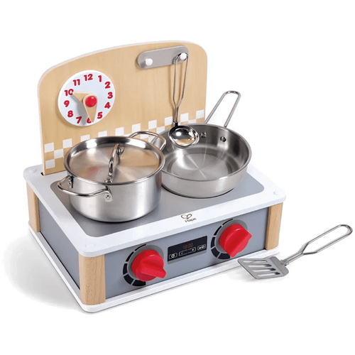 Hape 2-in-1 Kitchen &amp; Grill Set