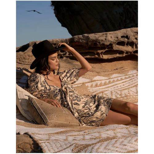Amelius Ambra Linen Mini Dress