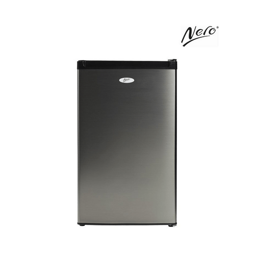 Nero Stainless Steel Bar Fridge and Freezer 125l