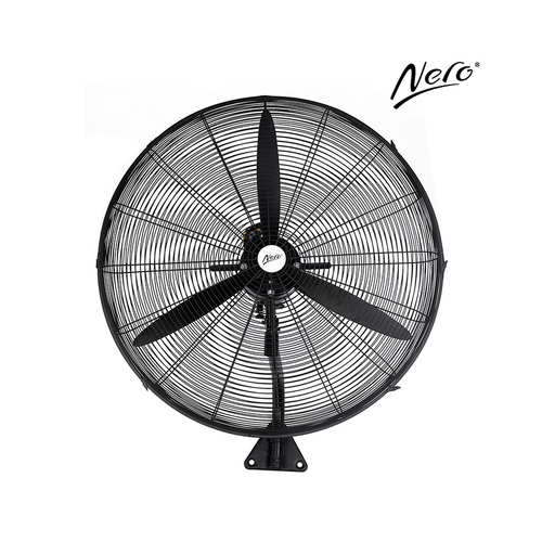 Nero Black Industrial Wall Fan 75cm