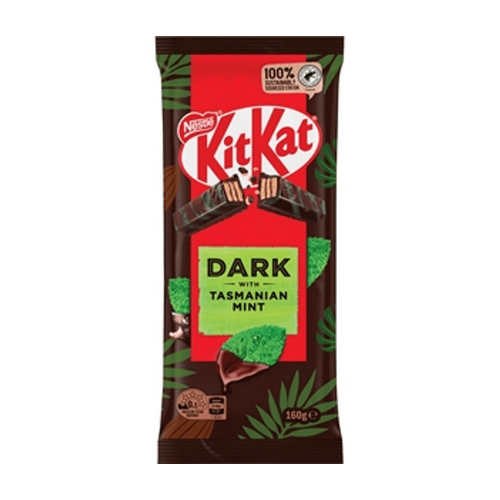 NESTLE KIT KAT CHOCOLATE DARK MINT BLOCK 160g