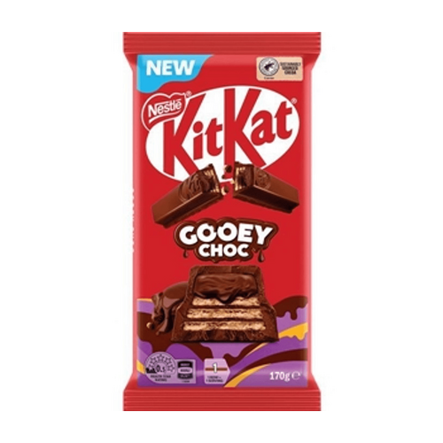 NESTLE KIT KAT CHOCOLATE GOOEY CHOCOLATE BLOCK 170g