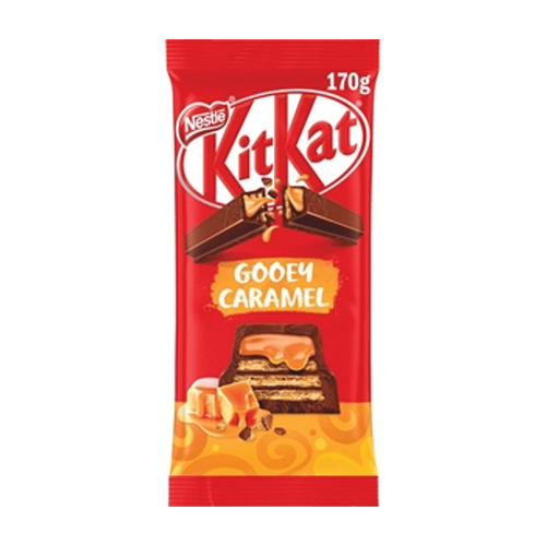 NESTLE KIT KAT CHOCOLATE GOOEY CARAMEL 170g