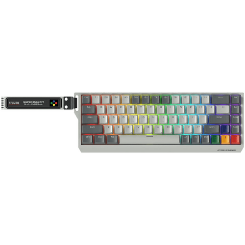 Fantech ATOM HE68 PRO 8K Wireless Magnetic Gaming Keyboard