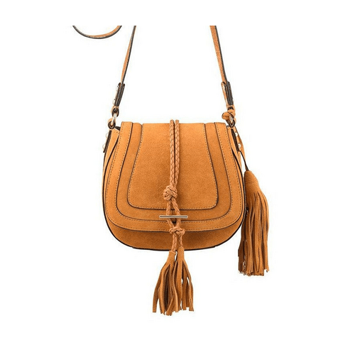 Nikki Williams &#39;Harriet&#39; Saddle Bag - Desert Suede