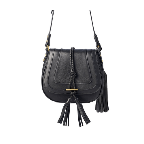 Nikki Williams &#39;Harriet&#39; Mini Saddle Bag - Black