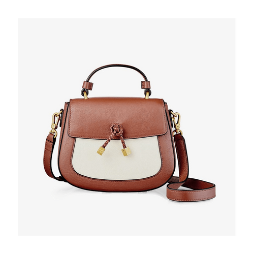 Nikki Williams Belle Bag - Tan + Canvas