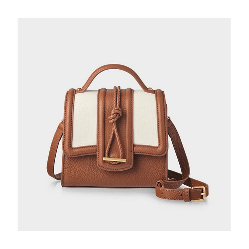Nikki Williams Pony Bag - Tan + Canvas