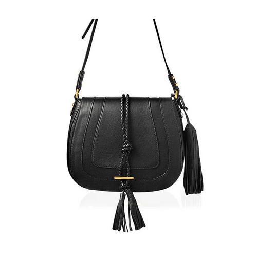 Nikki Williams &#39;Harriet&#39; Maxi Saddle Bag - Black