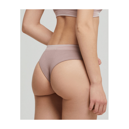 NO STRESS Seamless Cotton Brazilian Brief