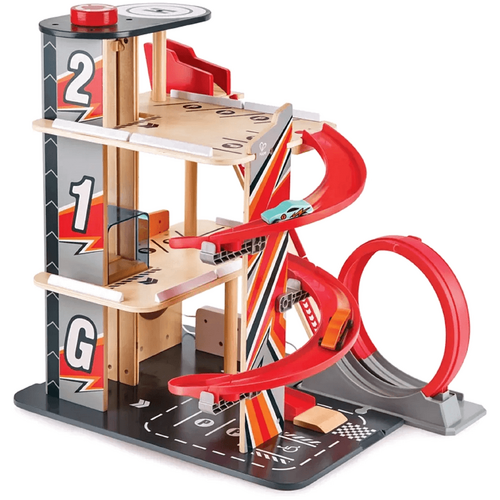 Hape Gearhead Stunt Garage