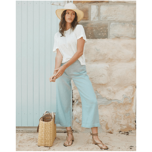 Amelius Barossa Linen Pant - Mint