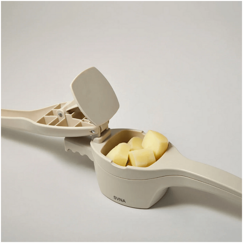 SVNA 2 in 1 Extra Large Potato Ricer Cream
