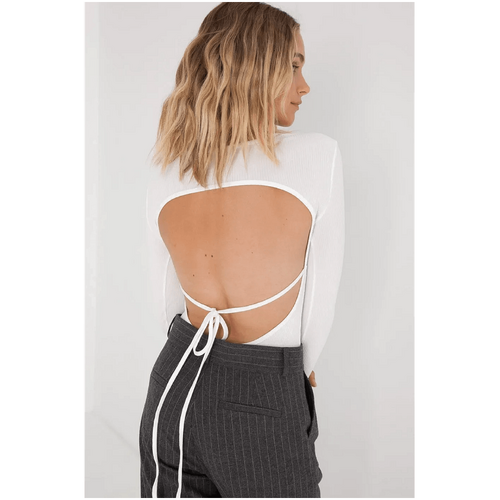 Style Addict October Bodysuit - White