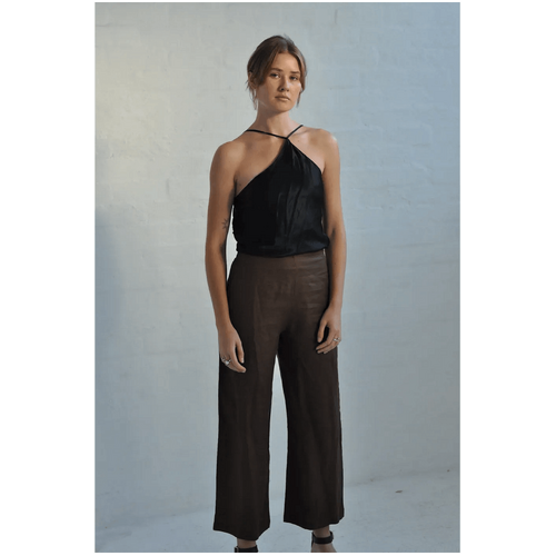 Oneiric Bally Pant in Chocolate