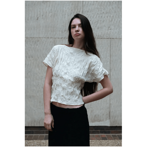 Oneiric Rema Crushed Cotton Top