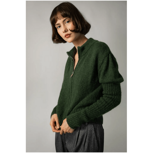 Oneiric Mila Cardigan in Forest Green