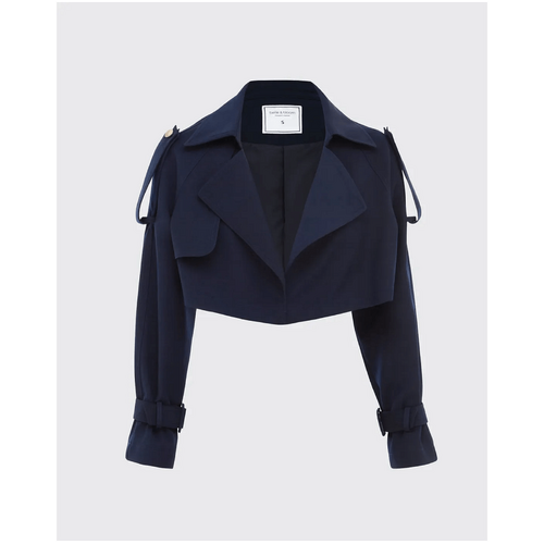 belle &amp; bloom Manhattan Cropped Trench