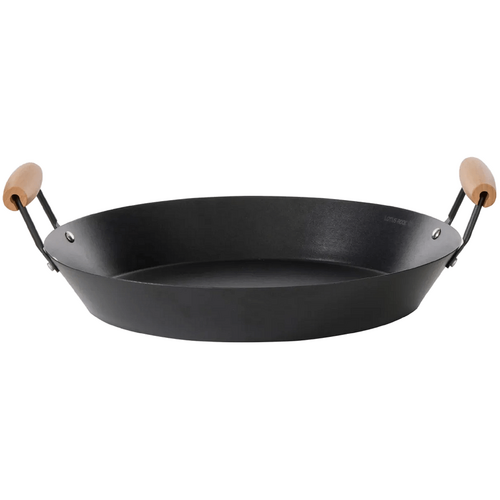 Davis &amp; Waddell Non Stick Carbon Steel Paella Pan Black