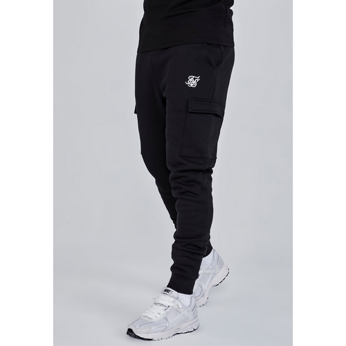 Black Essential Cargo Jogger