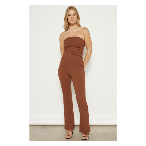 Stretch Jersey High Waisted Flare Pants (WPA257B)
