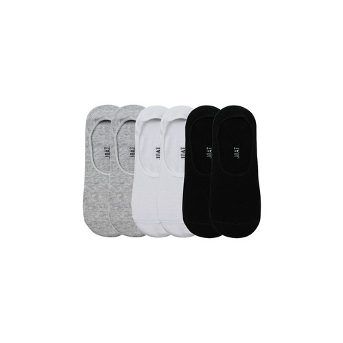 Men&#39;s Cotton Invisible Liners - 6 Pack- Multi
