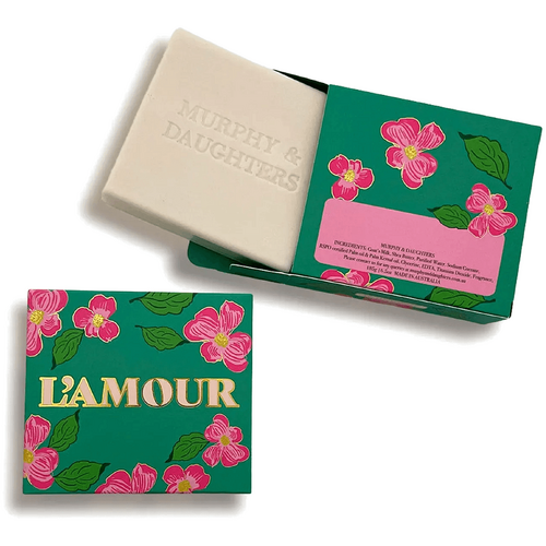 Murphy And Daughters Message on a Soap - L'AMOUR