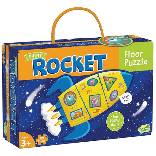 Peaceable Kingdom Floor Puzzle Rocket 39 Pieces