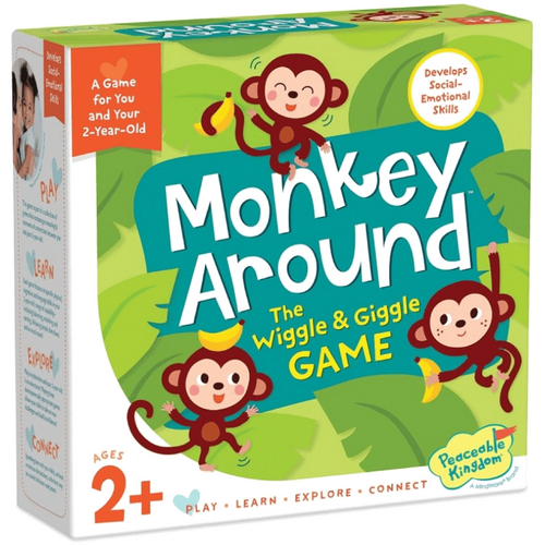 Peaceable Kingdom Monkey Around The Wiggle &amp; Giggle Game