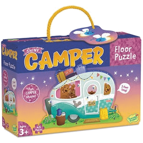 Peaceable Kingdom Floor Puzzle Camper 45 Pieces