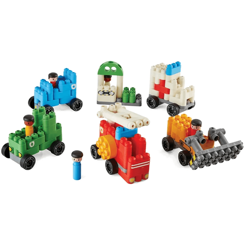 PolyM City Vehicles 130pcs