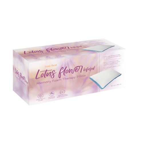 Affiniti Living Memory Foam Pilow - Lotus Flower Essence Infusion -Odyssey