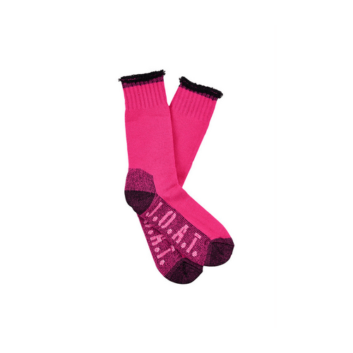 Women&#39;s Bamboo Outdoor Socks- Pinks