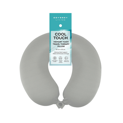 Affiniti Living Cool Touch Memory Foam Travel Pillow -Odyssey