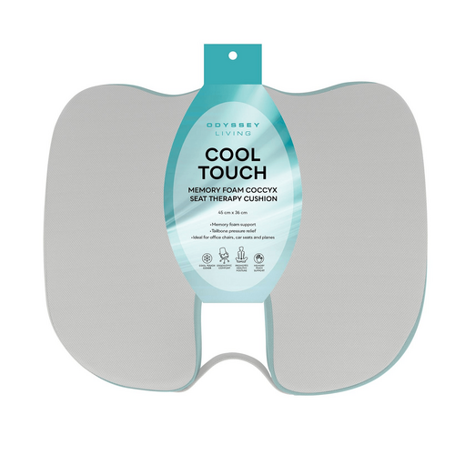 Affiniti Living Cool Touch Memory Foam Coccyx Seat Cushion -Odyssey
