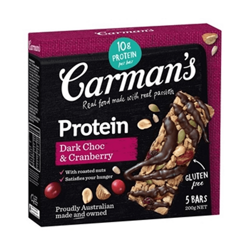 5pk Carm DK CHOC CRAN PROT Bar