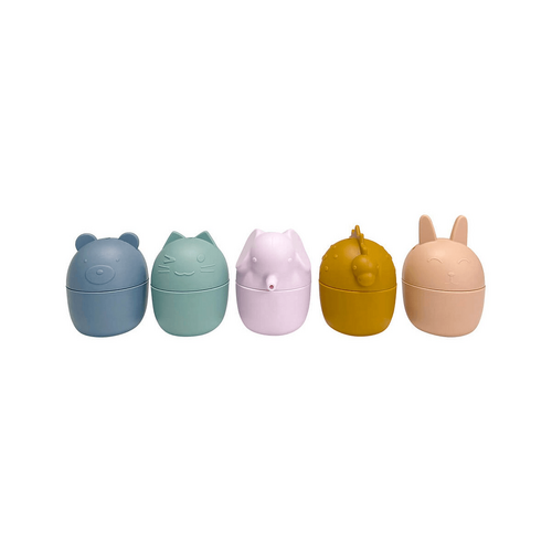 5PK Silicone Squirt Bath Toys