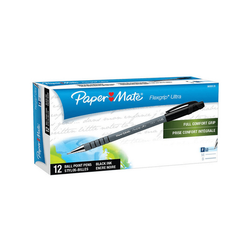 Paper Mate Flex Grip BP 0.8mm Blk B