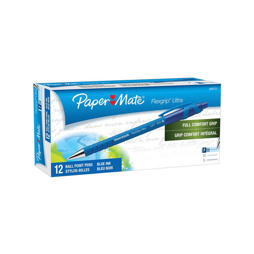 Paper Mate FlxGrp RT BP 0.8mm Blu B