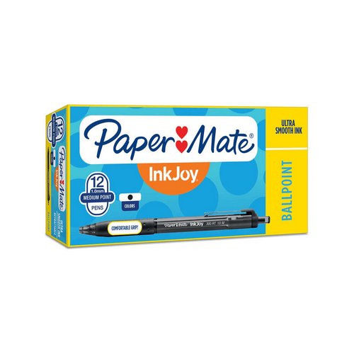 Paper Mate InkJoy 300RT BP Blk PK12