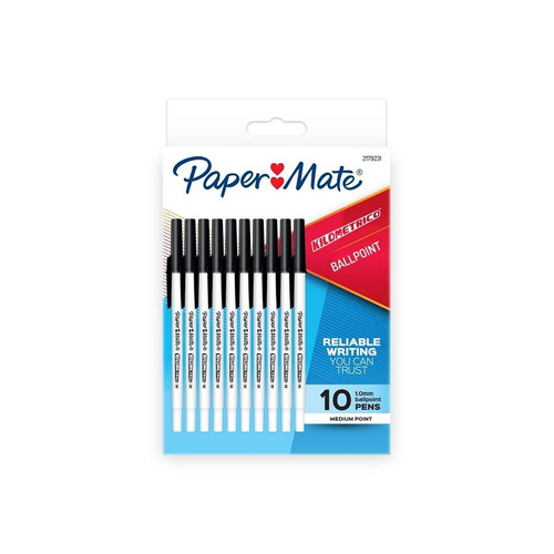 Paper Mate Kilometrico Blk Pk10R Bo