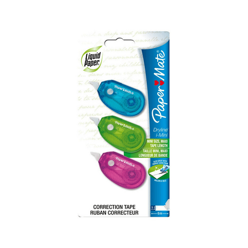 Paper Mate LP DL i-Mini CorTpe Pk3 B