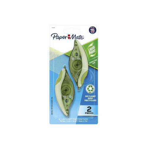 Paper Mate LP Dryline Cor Tpe Pk2 B