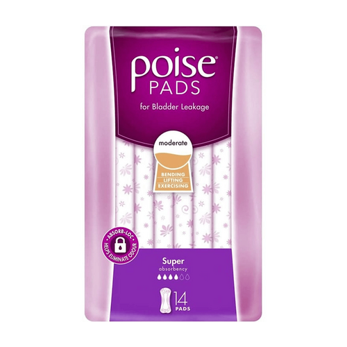 Poise Pads Super 14 Pack