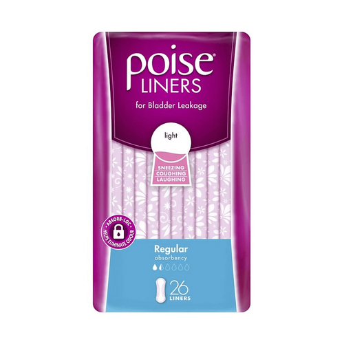 Poise Liners Regular 26 Pack